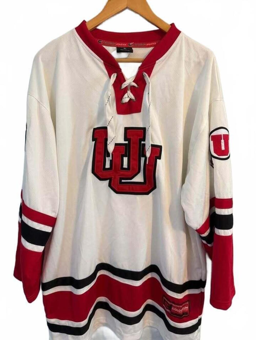 Colosseum Athletics University of Utah Utes Hockey Jersey XL